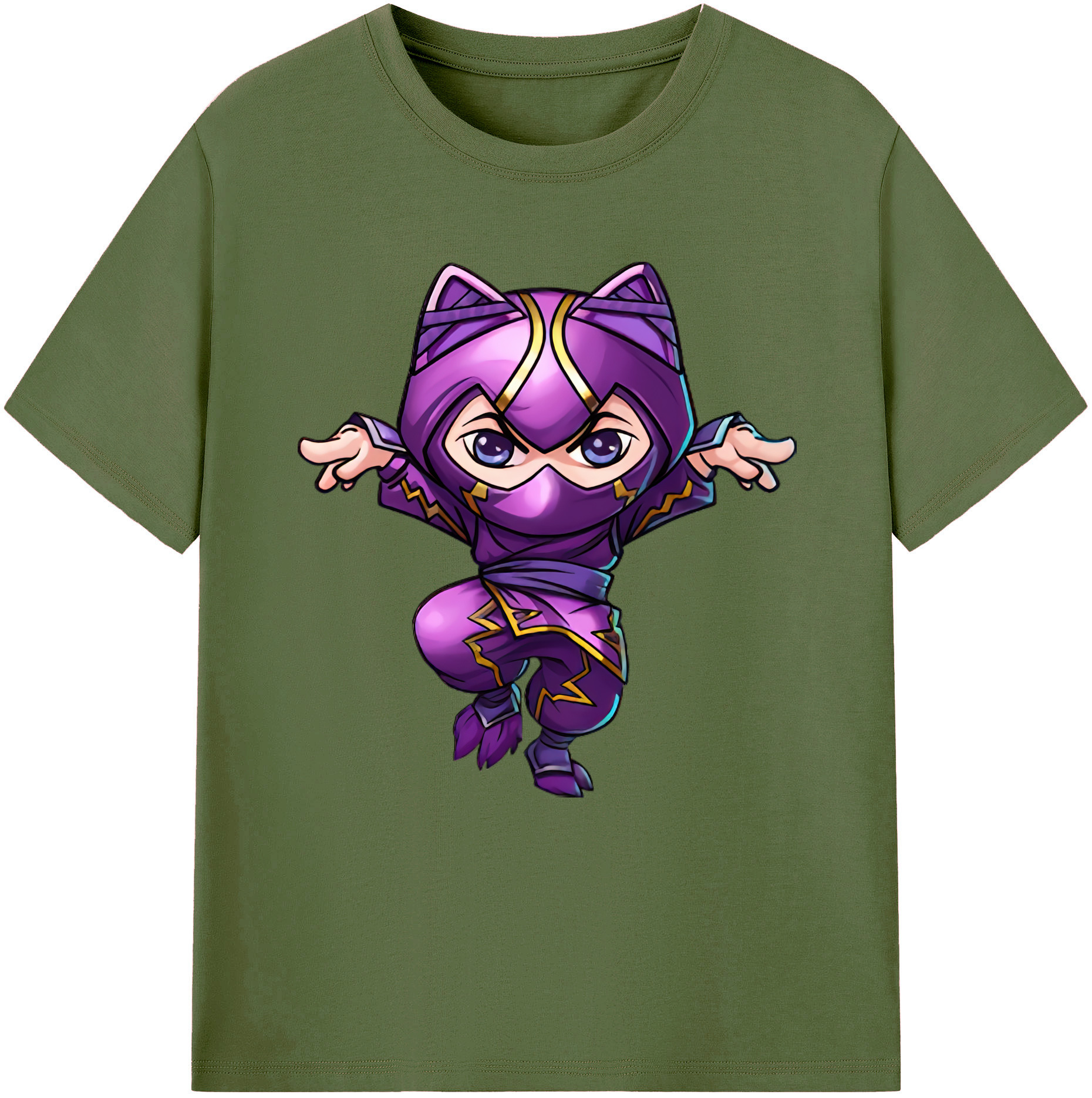 リーグ・オブ・レジェンド League of Legends LOL 綿100％半袖Tシャツ（フロントプリント）